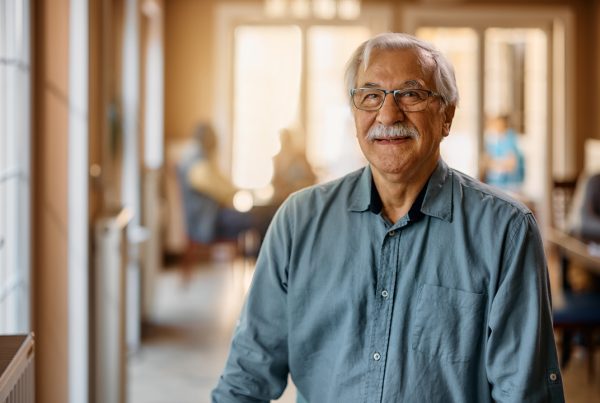 Senior Connection Massachusetts - Aging in the prison system - Male senior smiling