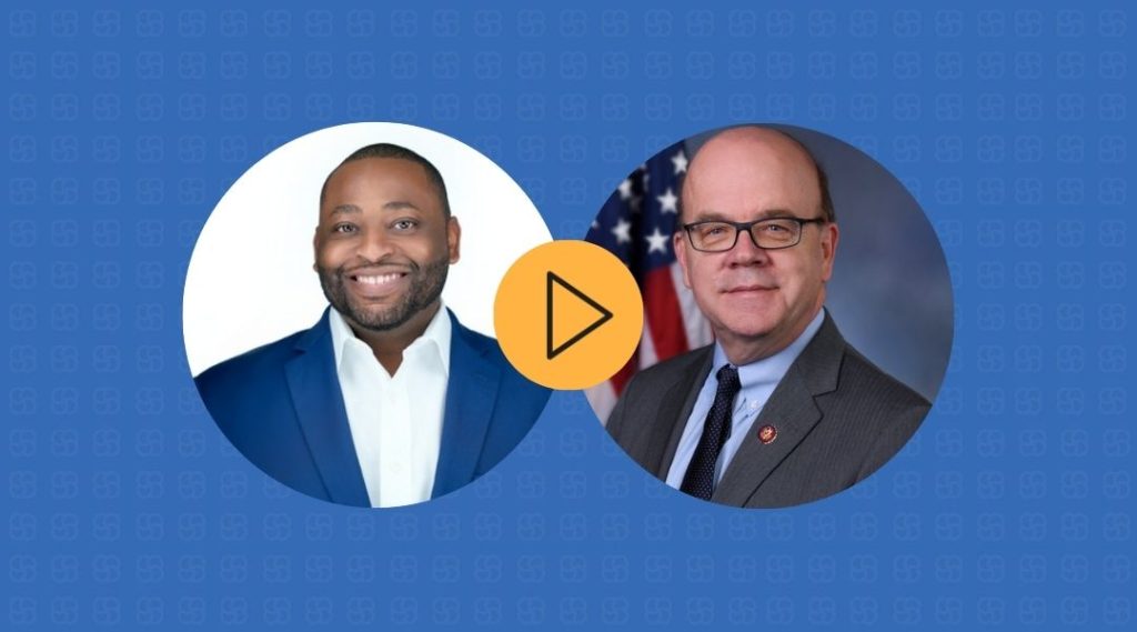 Senior Connection - Aging Well Together Podcast Thumbnail with Dr. Moses Dixon and Jim McGovern