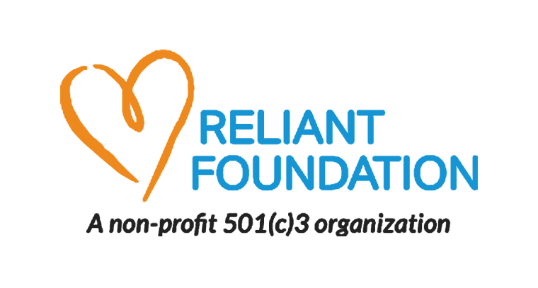 Reliant Foundation logo - a non-profit 501c3 organization