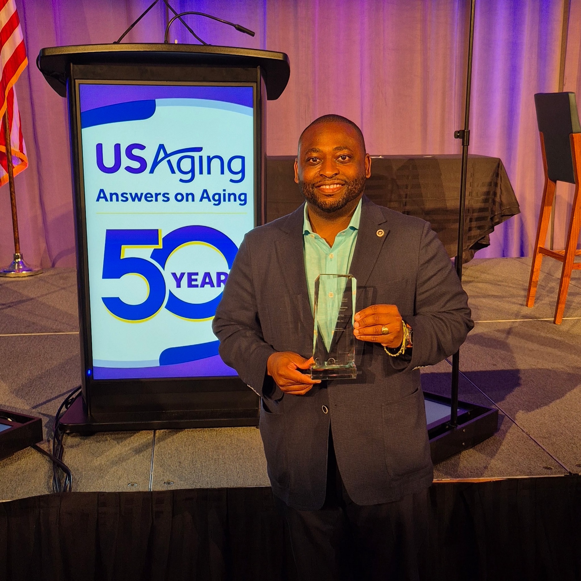 Moses Dixon - Hartford Award - USAging