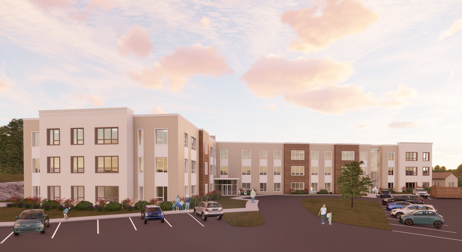 Housing Village Exterior