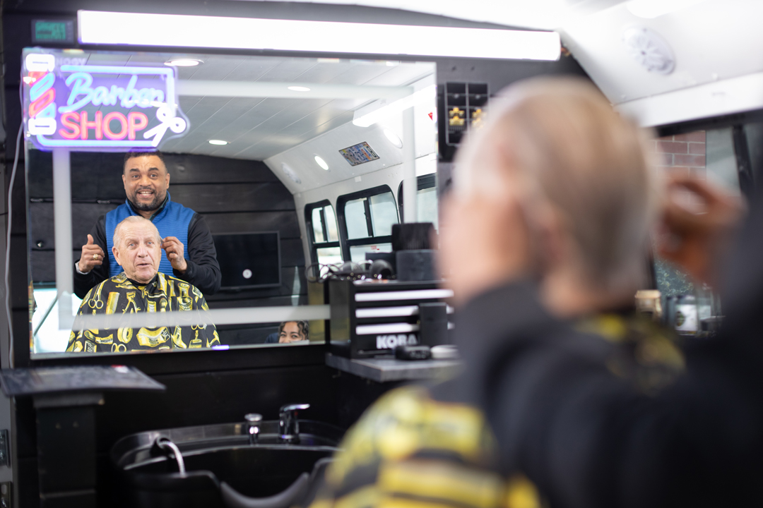 Senior Connection | Barber Connect Bus Central MA Haircuts